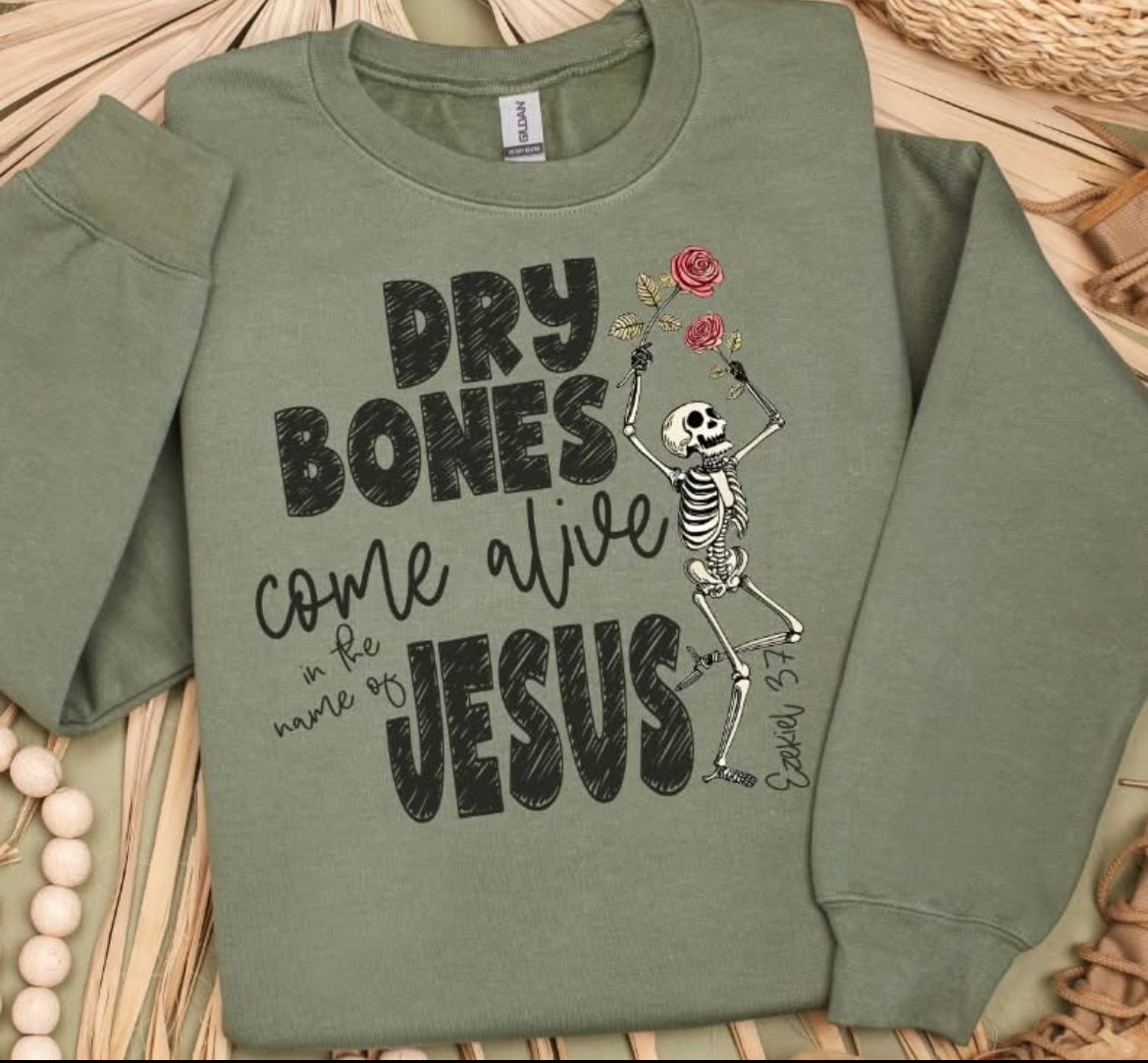 Dry Bones - Jesus Based T-Shirts