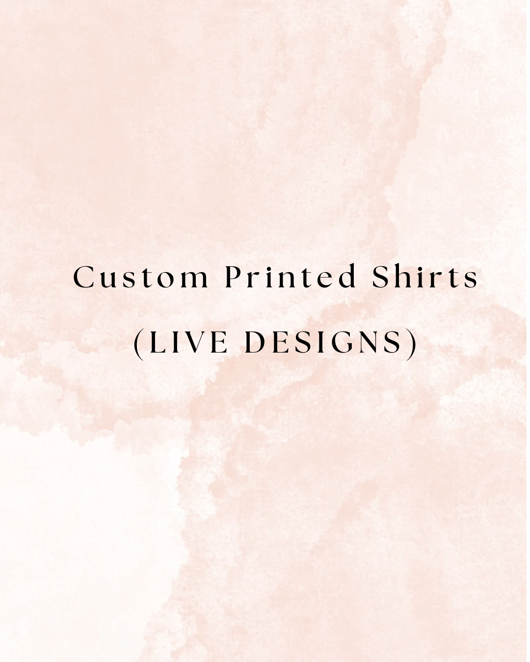 Custom T-Shirts