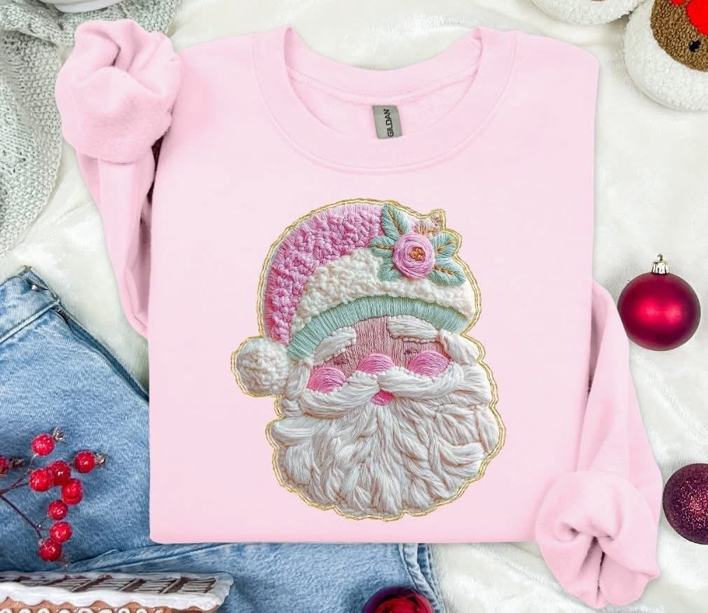 Christmas Yarn Santa Seasonal T-Shirts