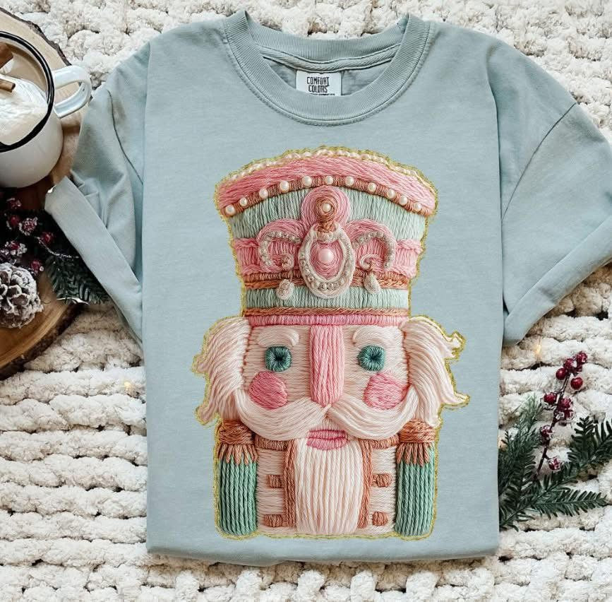 Christmas Pastel Nutcracker Seasonal T-Shirts