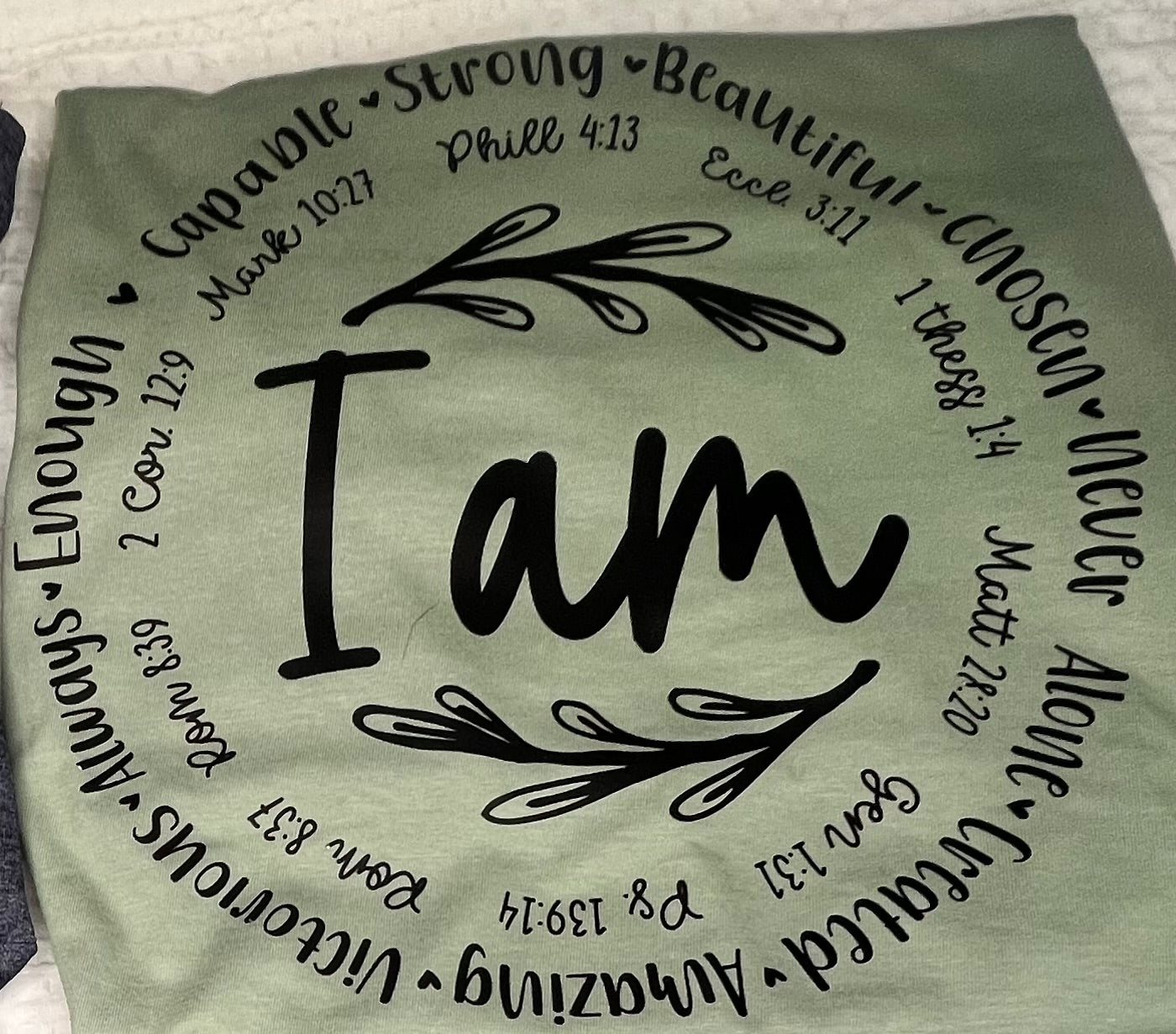 I Am Enough  - Inspirational Graphic T-Shirt