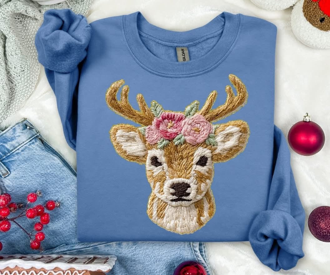 Christmas Reindeer Seasonal T-Shirts