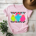 Neon Ghost Halloween  T-Shirt